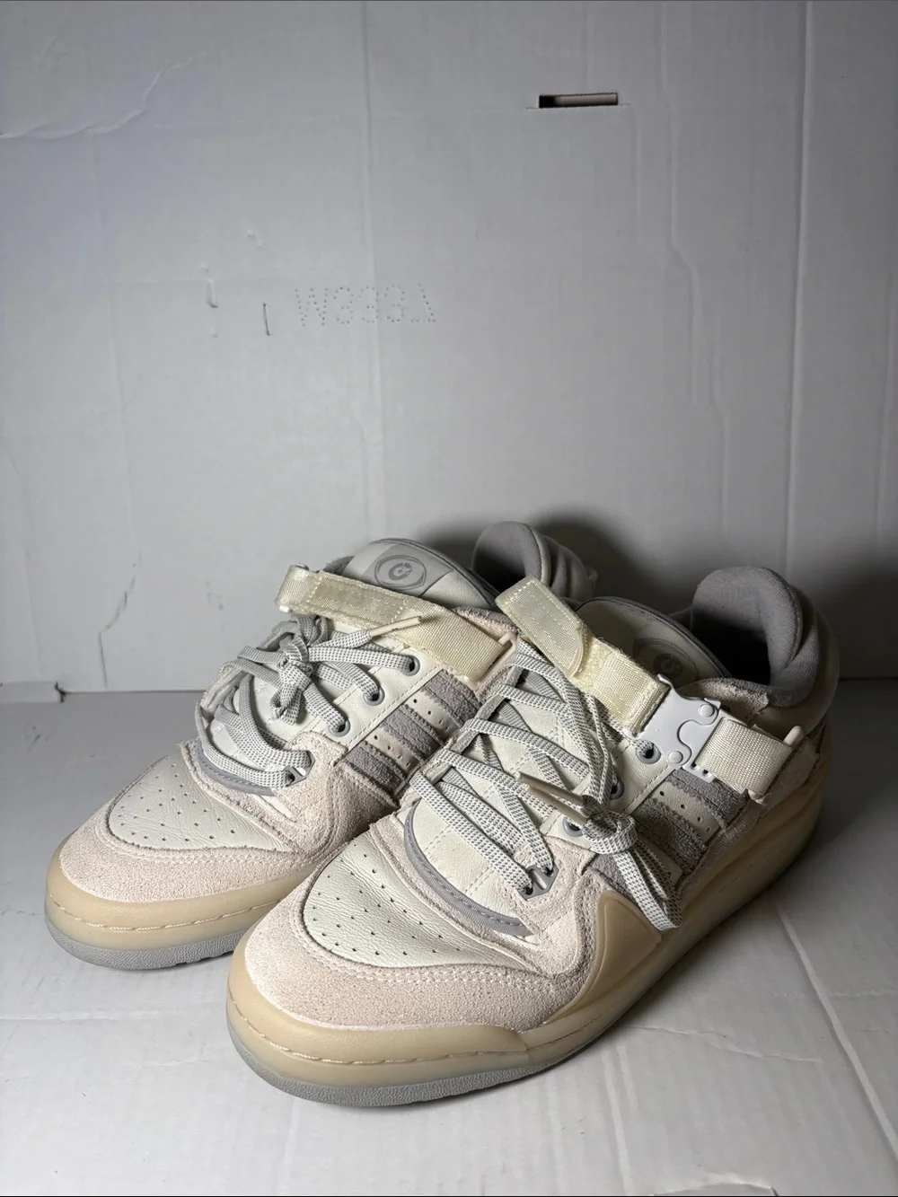 Adidas x Bad Bunny Forum Buckle Low “Last Forum” Sneakers Size 9